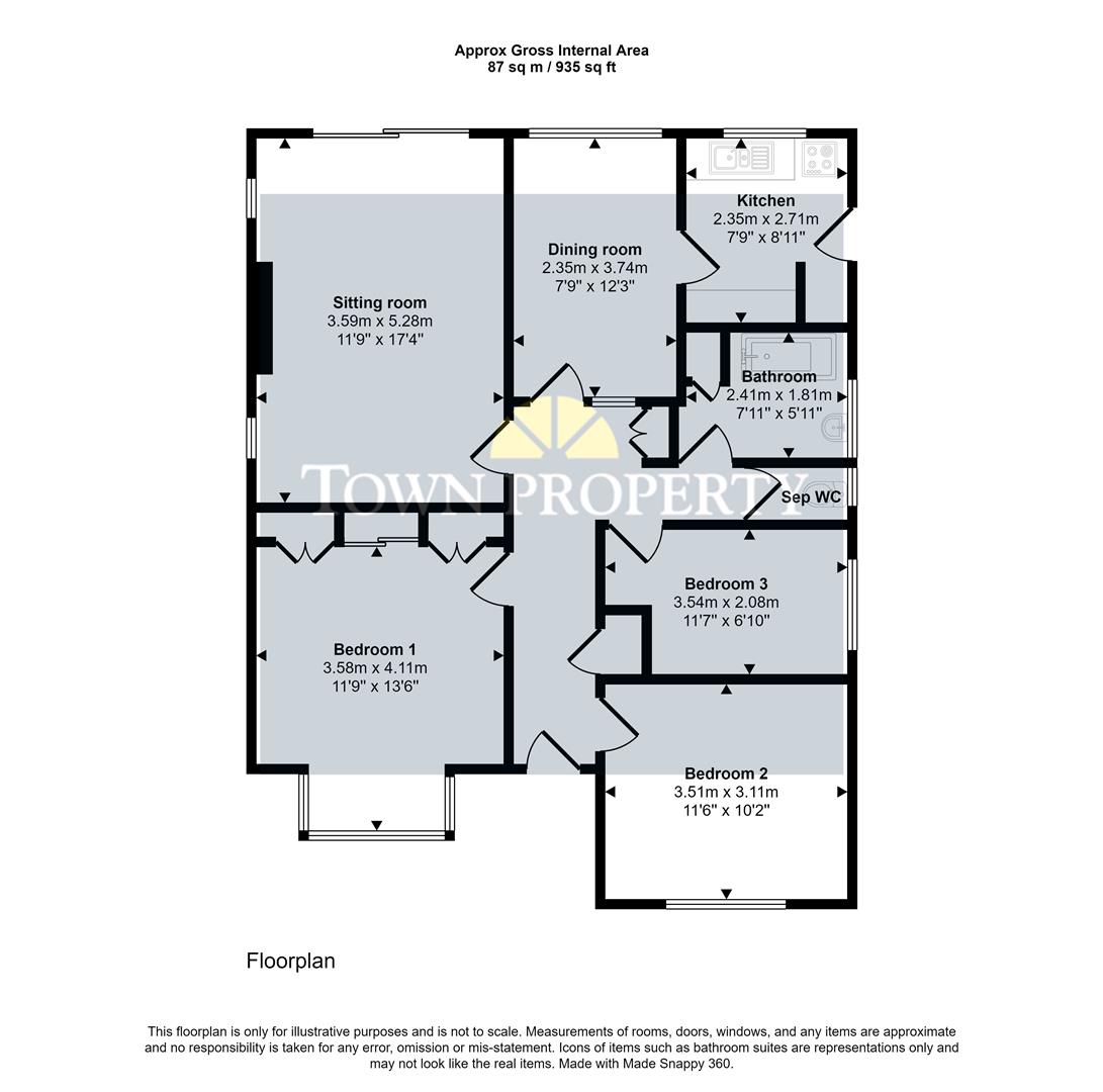 Property Details for Lullington Close, Eastbourne Town Property